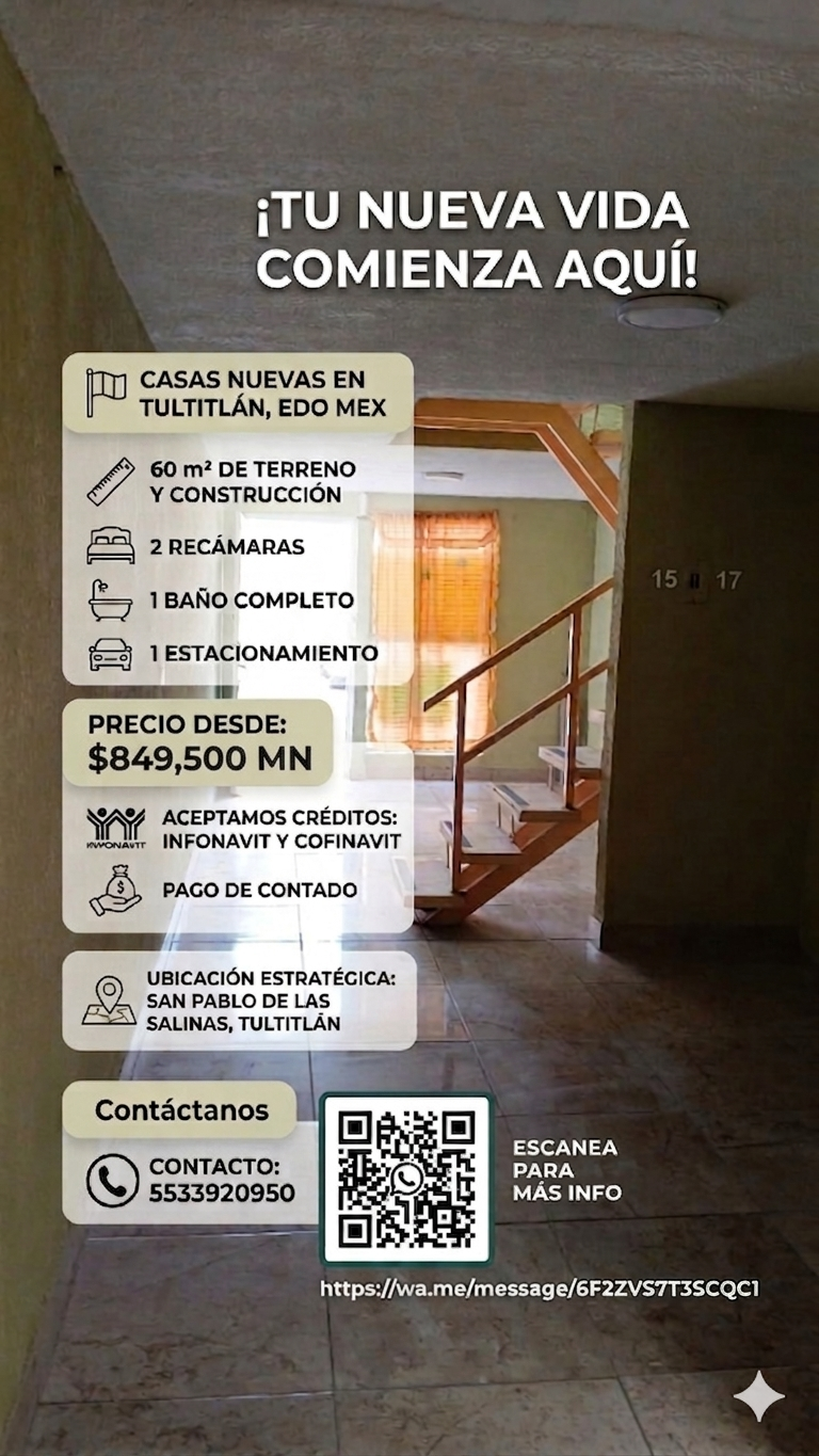 ‼Oportunidad única casa en venta, en san Pablo de las Salinas, Tultitlan,Est. de Mex.‼